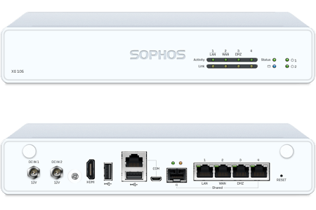 Firewall Sophos UTM XG 106 - EnterpriseProtect